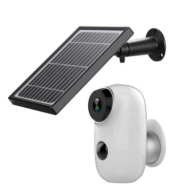 China Waterproof / Waterproof 1080P Waterproof IP65 Solar Panel CCTV Wifi Battery Operated Outdoor Wireless Security Camera for sale