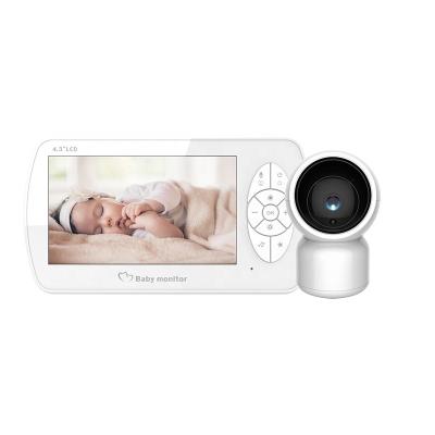 China NIGHT VISION 4.3inch Examine Baby Monitor 2.4G Wireless Baby Monitor Cry Detection Temperature Monitor Baby Monitor Camera for sale