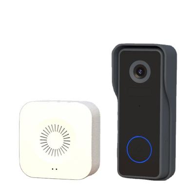 China Upgrade TUYA 1080P Wifi Modern Waterproof Battery Operated Wireless Doorbell Camera Smart Video Doorbell for sale