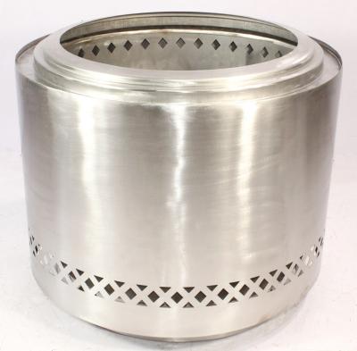 China Smokeless Stocked Stainless Steel Fire Pit for sale