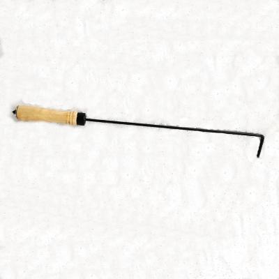 China Fire Stocked Pit Poker with Wooden Handle for sale