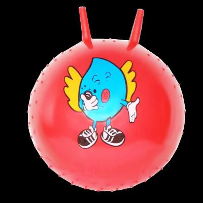 China Wholesale Kids Hopper Ball Inflatable Toy Space Jumping Hopper Ball Fitness Sports Pvcc Ball Easy To Use And Anti-skidding for sale