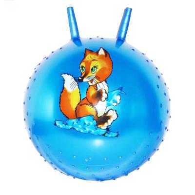 China Wholesale Easy To Use And Anti-Slip Fitness Sports Space Hopper Ball Pvcc Jumping Ball Kids Inflatable Hopper Ball Toy for sale