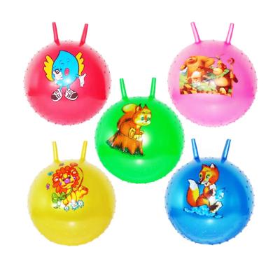 China Outdoor 45CM Bouncy Bouncer Kids Toys Jumping Tower Ball Easy to Use and Anti-Slip Hopper for Children Play for sale