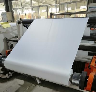 Chine labels vides blancs de tissu du papier d'auto-collant de 1080mm 100G à vendre