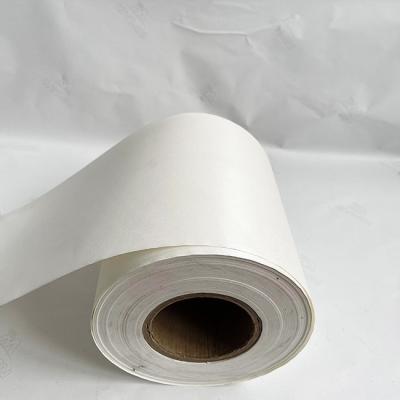 China etiqueta fría de papel semi brillante de la comida congelada de los temporeros 80G con el trazador de líneas blanco del papel cristal 62G en venta