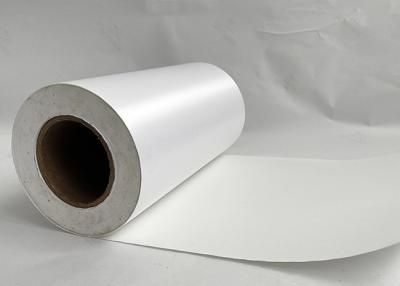 China etiqueta a baja temperatura congelada del papel sintético 75g con el trazador de líneas de papel libre de madera 95g en venta