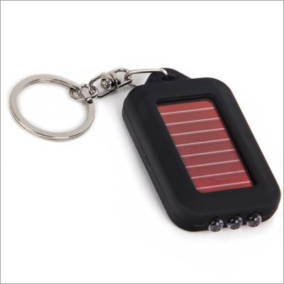 China Emergency 3 LED Emergency Flashlight Solar Powered Key Chain LED Head Chain Light for sale