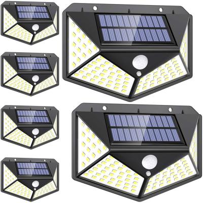 China Super Bright Garden 100 LED Motion Sensor COB Light Solar Motion Sensor Light For Outdoor Street Wall for sale