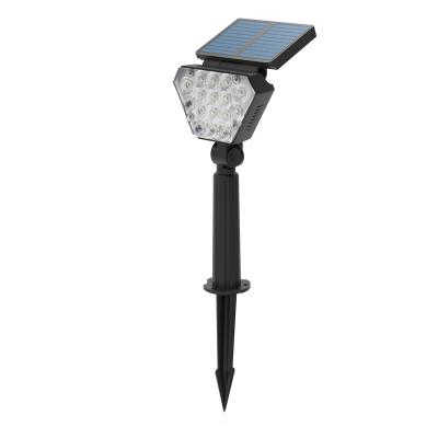 China New Solar Garden Lawn Light Outdoor Waterproof Garden Spotting Light Folding Floor Light for sale