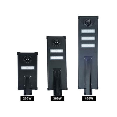 China ROAD CCTV Integrated Solar Street Light LED Aluminum Alloy 200W Manufacturer for sale