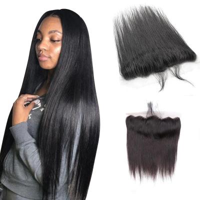 China High Quality Hd Lace Frontal Wig Hair Band Hairband 100% Lace Frontal Wig Cuticle Aligned Hair for sale