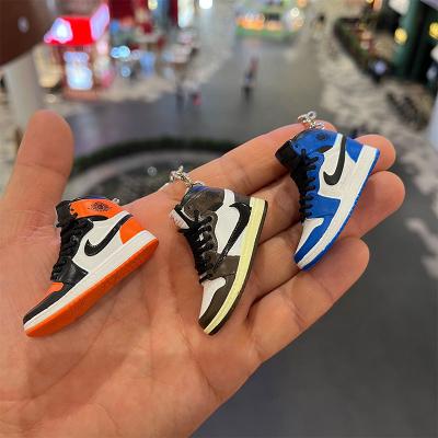 China OEM ODM soft PVC shoes keychain bag car accessories key chain custom mini key chain 3d pendant rubber keychains for sale