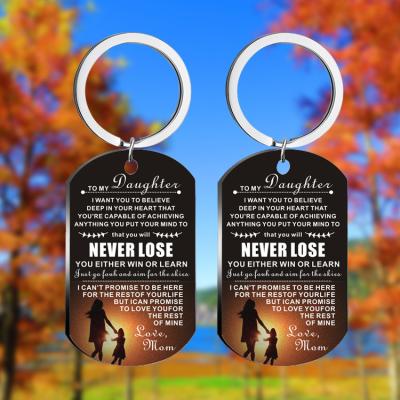 China Custom photo multi-function metal cartoon landscape fashion logo tag color printing image key chain for sale