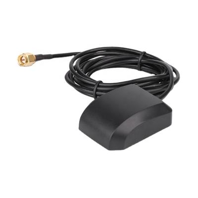 China ABS Active GPS 29 dBi Antenna Color Black With SMA Plug for sale