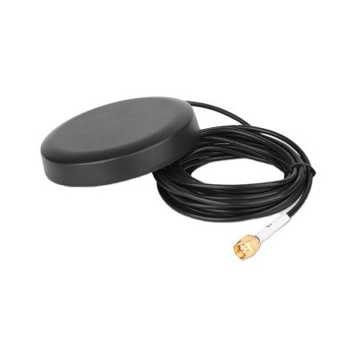 China Top Quality 4G Saucer Sucker Antenna In ABS With SMA Male Plug Color Black for sale