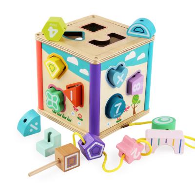 Китай Children Matching Shape Colorful Wooden Wooden Montessori Toy Educational Toys Wooden Montessori for Kids продается