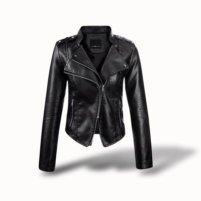 China 2022 high quality autumn winter fashion city factory direct sales hot women leather jackets and blazers for sale