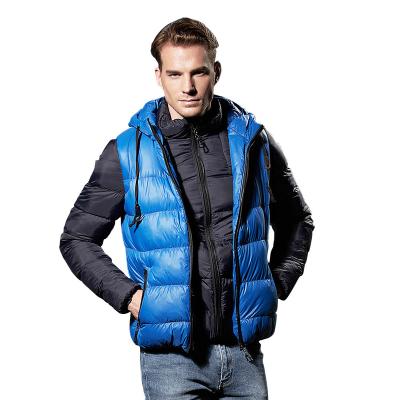 China City 2022 fashion European and American border men's winter down padded jacket men's two-piece tracksuit for sale