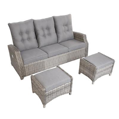 China Modern Garden Sofa Set Outdoor Furniture Multi Purpose Furniture Weather Sofas for sale