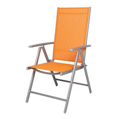 China Garden chair folding chair metal half and half flange aluminum chair for sale