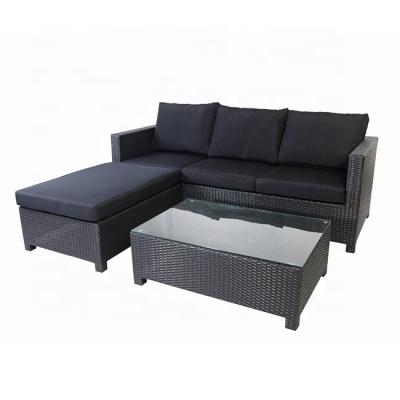 China durable FASHION OUTDOOR GARDEN FURNITURE YARD CHAIR AND TABLE SOFA SET for sale