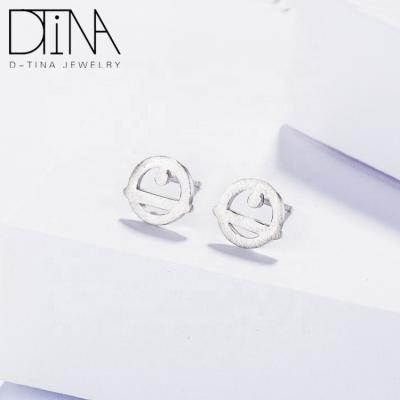 China Non Allergic The Latest Fashion Hypoallergenic Silver Stud Earrings 925 Sterling Silver Stud Earrings for sale