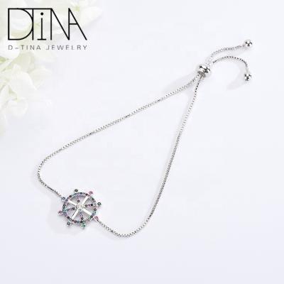 China Latest Style Fashion Bracelets DTINA Jewelry Rudder Bracelet Fashion Woman Bracelet for sale