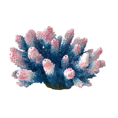 China Viable Wholesale Decoration Polyresin Aquarium Coral Reef Ornament Rough Aquarium Accessories for sale