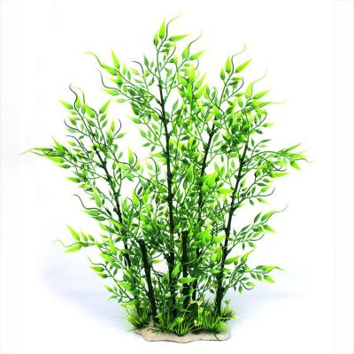 China Wholesale Viable Aquarium Bottom Water Accessories Decoration Aquarium Plastic Artificial Aquatic Plant for sale