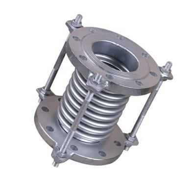 China 3 Inch Carbon Steel ANSI Flange Connection Metal Pipe Fitting Bellow Axial Expansion Joint for sale