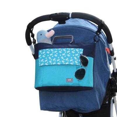 China High Quality Multifunctional Purpose Baby Stroller Organizer Diaper Bag With Shoulder Belt for sale