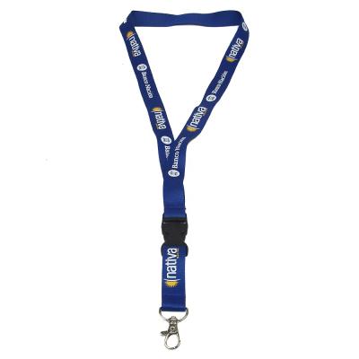 China Cost Effective Promotion Polyester Lanyard Strap With Screen Printing for sale