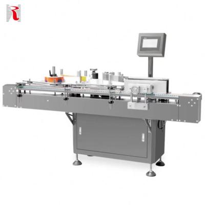 China Automatic food applicators for cosmetic bottle labeling machine around product sticker for sale