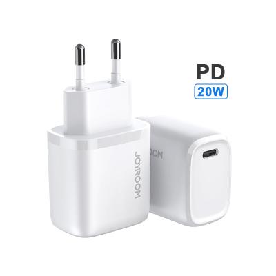 China For Samsung Joyroom New Type 20W PD EU UK FCC USA CE ROHS Fast Charging USB C Travel Charger Wall Charger For iphone 12 for sale