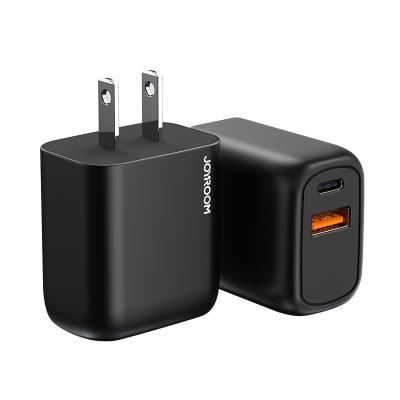 China For Samsung Joyroom New FCC QP202 CE ROHS USA QC3.0 18W EU UK PD 20W Dual Ports Travel Fast Charging Wall Charger For Iphone 12 for sale