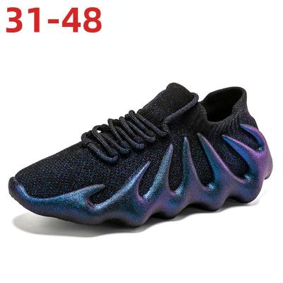 China Fashion Trend Plus Size 31-48 Women's Yezzy Casual Shoes Size 48 Unisex Men's Style Walking Shoes Shape 450 Bright Shoes 2022 Yeezy for sale