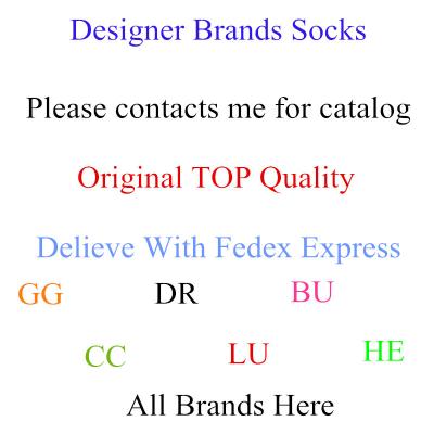 China Designer QUICK DRY Brands Luxury Socks Wholesale Men's Socks Sports Wear Cartoon Logo Print Cotton Socks For Men for sale