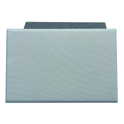 China Abosorbing Hanlan Sound Acoustic Panels Glasswool Ceiling Baffles And Clouds Fire-Rated Acoustical Board Acoustic Board for sale