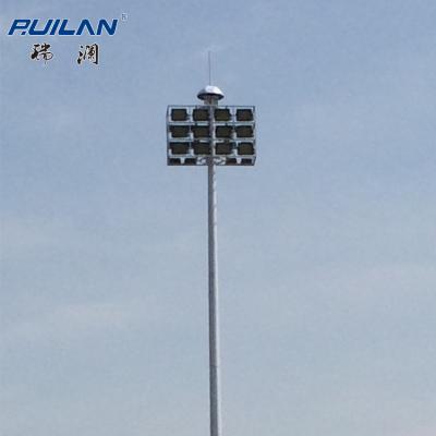 China Ruilan System Portable High Lifting/Supporting Light Mast Light Tower High Mast 15/20m High or High Mast Mobil Lighting Tower for sale