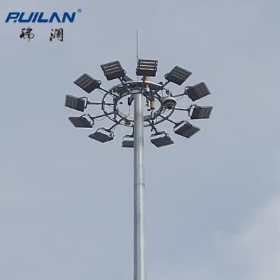 China High luminous/supporting system vehicle vehicle light lifting pole or 30 meter/300w high height mast light for flood light for sale