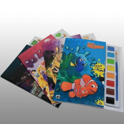 China Hardbound English Childrens Book Printing Services A4 / A5 With Aqueous Coating for sale