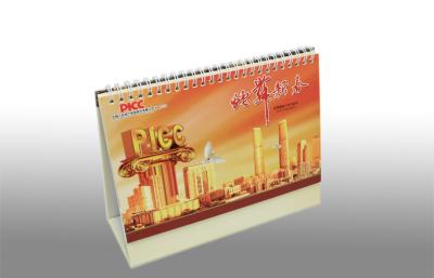 China Cardboard CMYK Personalized Calendar Printing Offset for Desk Decration for sale