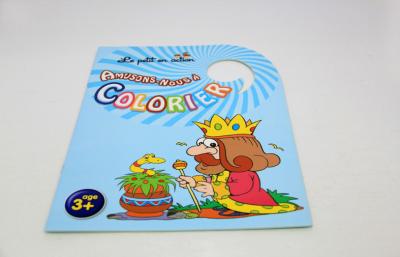 China Promotional Comic Cardboard Coloring Books To Print With Matt Lamination for sale