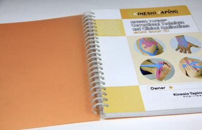 China Art Paper Custom Spiral Notebook Printing for sale