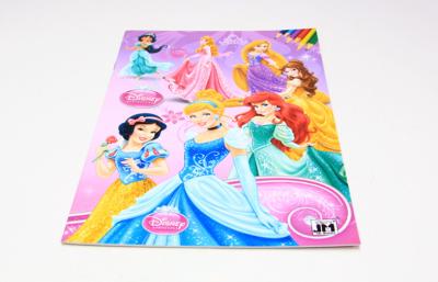 China Coloring Intelligence Saddle Stitch Book Binding With UV Coating For Children for sale