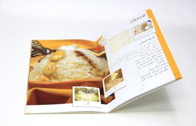 China Personalised A4 CookBook Printing With Full Color , Glossy Vanish for sale