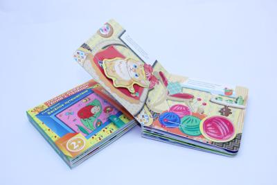 China Professional Soft Cover Childrens Book Printing / Flip Card Book , Eco-Friendly for sale