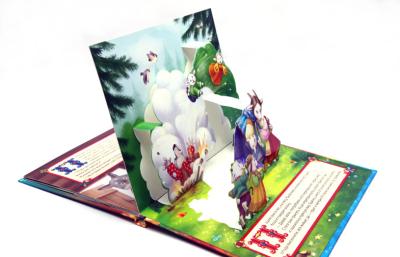 China Coloring 3D Pop Up Book Printing Story Book / Board Book Printing Service for sale