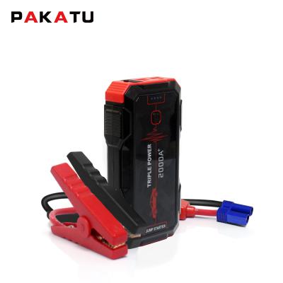 China Portable Passenger Car Charger Starting Device Emergency Tool Multifunctional Battery 12v 24v Portable Car Jump Starter With 2000A Peak Current for sale